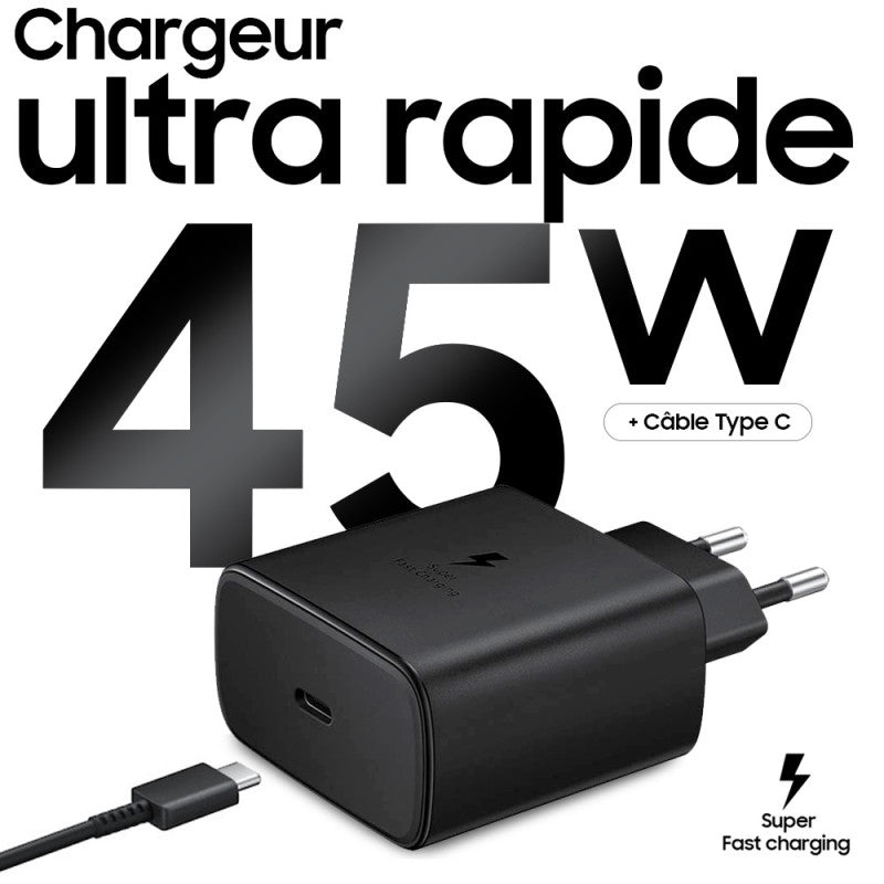 Chargeur Ultra Rapide 45W